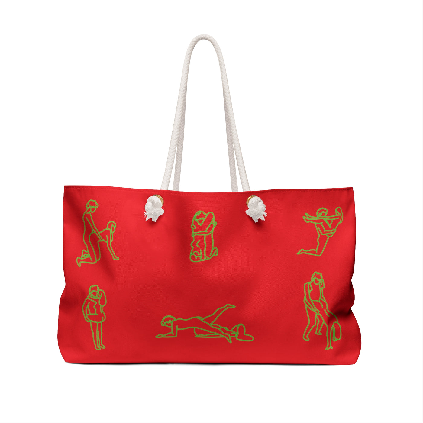 Karmasutra Weekender Bag Red - IMAGINARY WEAR