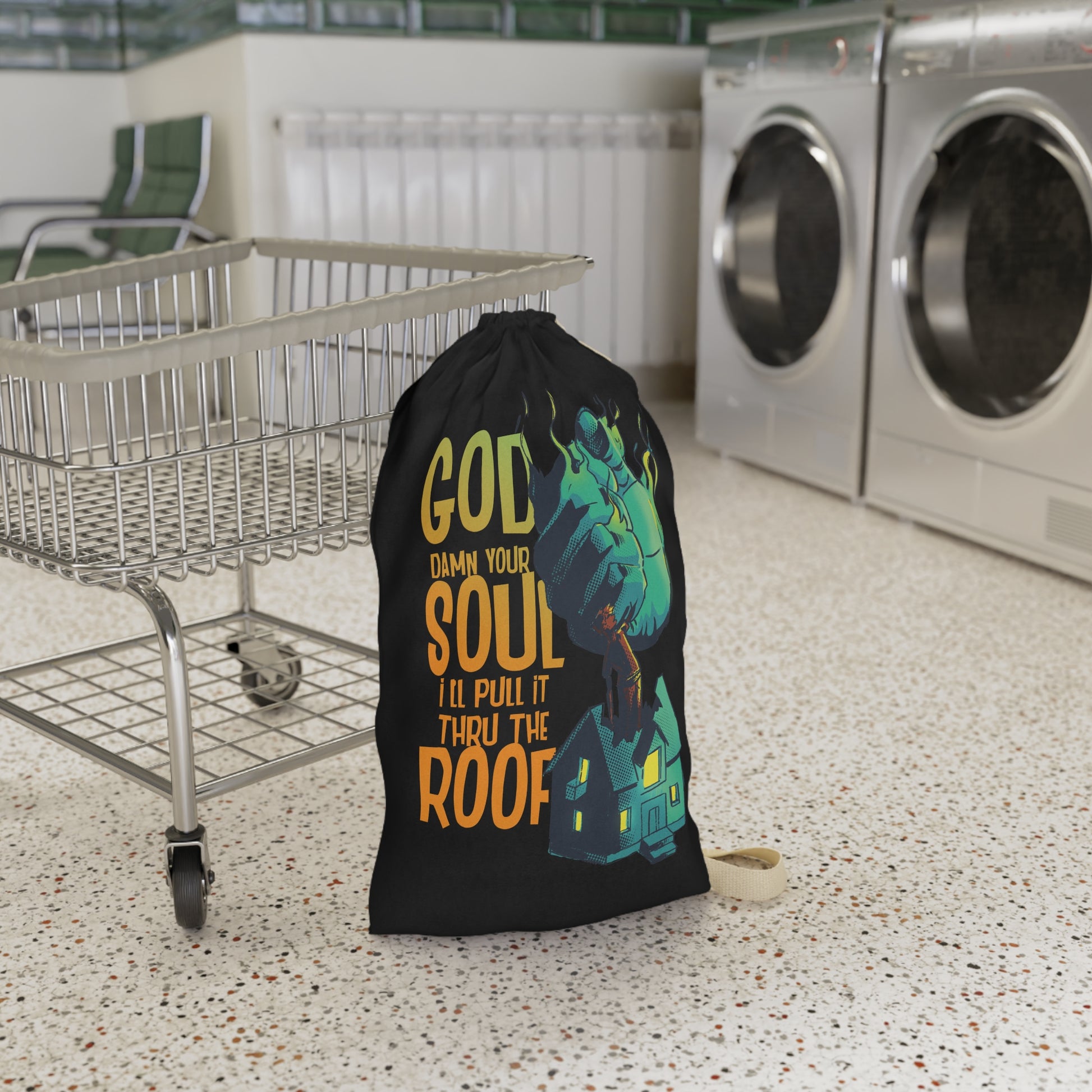 Damn Your Soul Laundry Bag - IMAGINARY WEAR