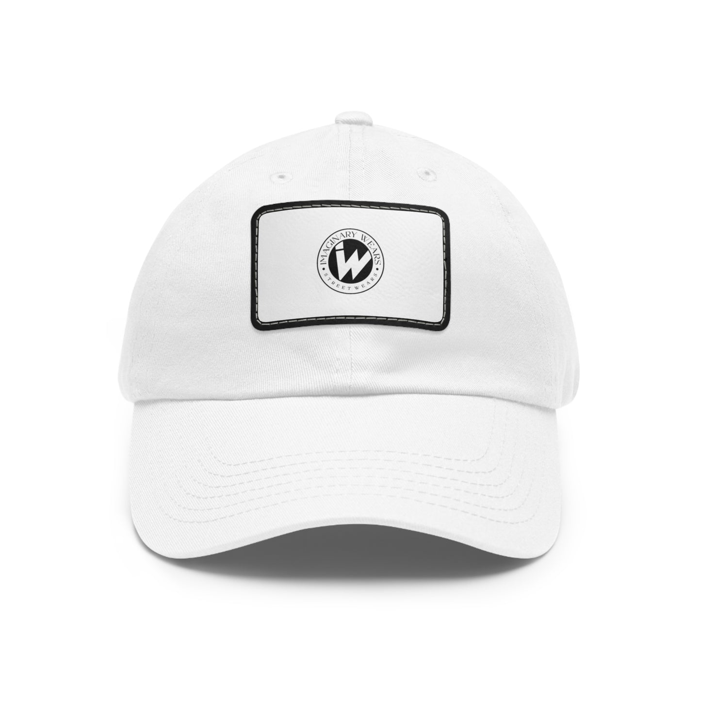 Logo Hat w/Leather Patch (Rectangle) - IMAGINARY WEAR