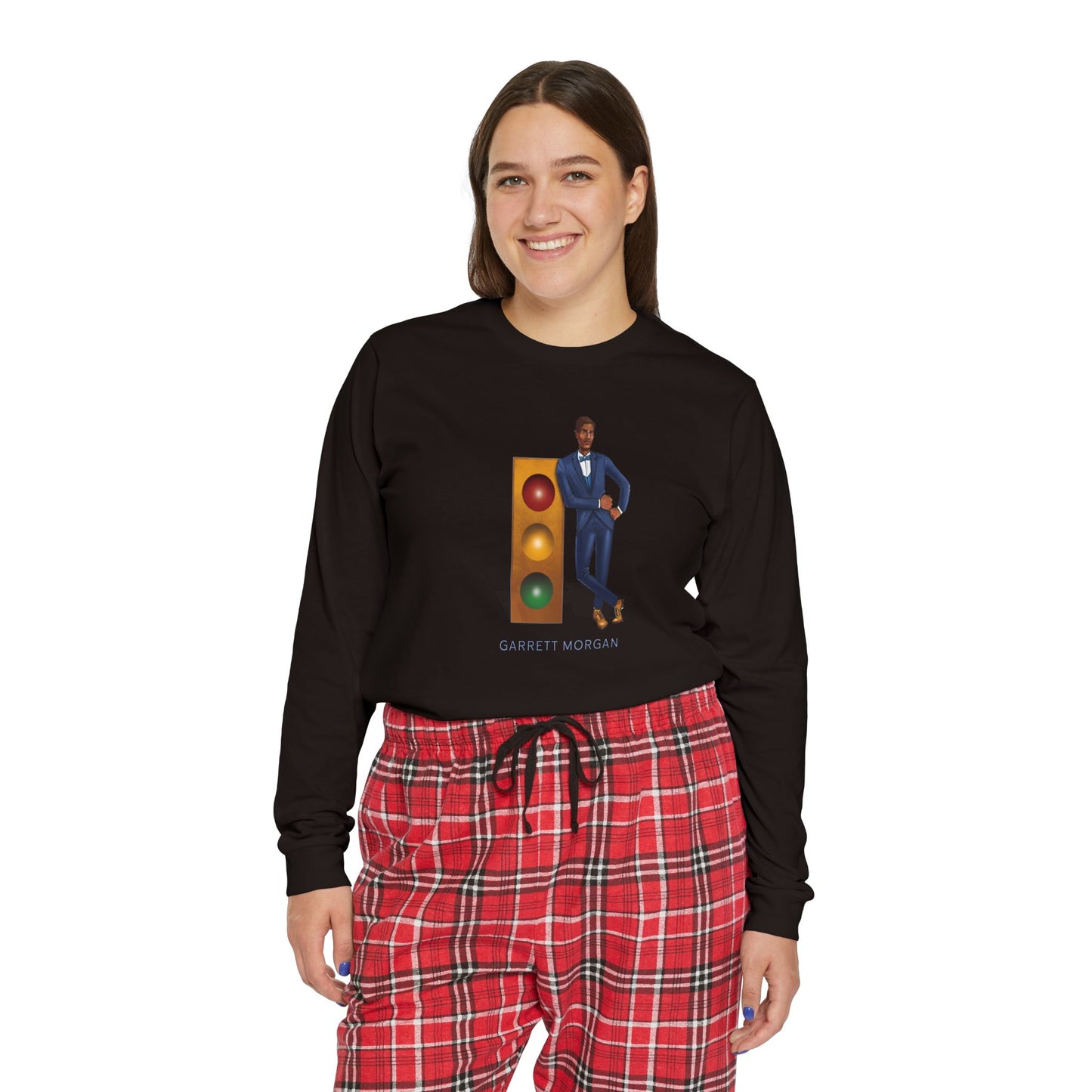 Garrett Morgan Women's Long Sleeve Pajama Set - IMAGINARY WEAR