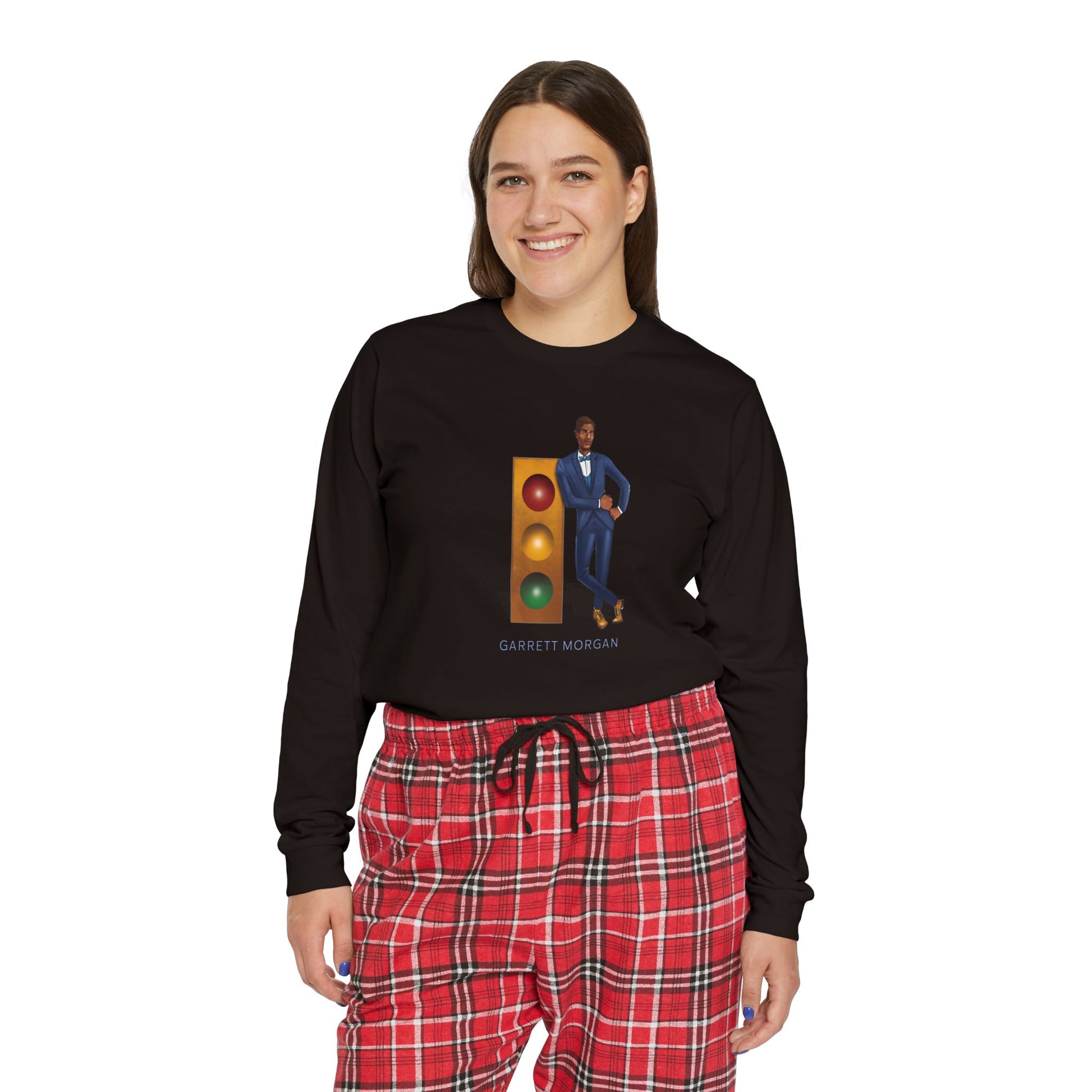 Garrett Morgan Women's Long Sleeve Pajama Set - IMAGINARY WEAR