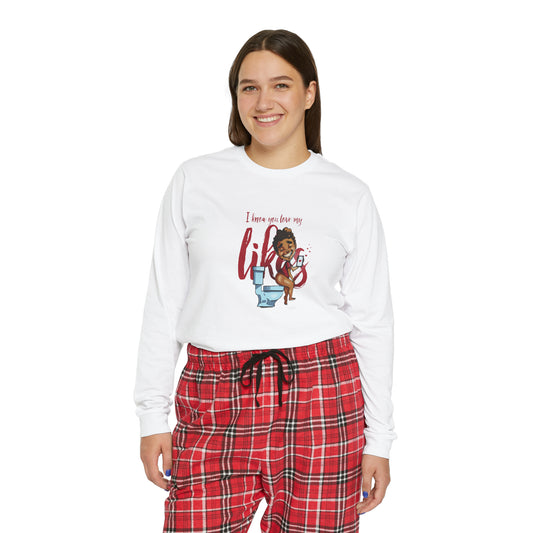 MyLike Women's Long Sleeve Pajama Set - IMAGINARY WEAR