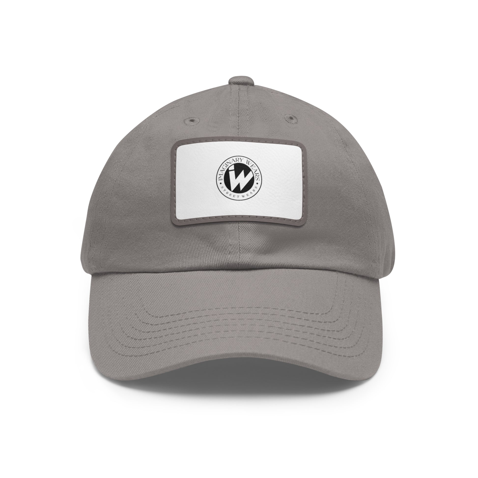 Logo Hat w/Leather Patch (Rectangle) - IMAGINARY WEAR