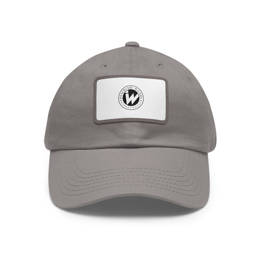 Logo Hat w/Leather Patch (Rectangle) - IMAGINARY WEAR