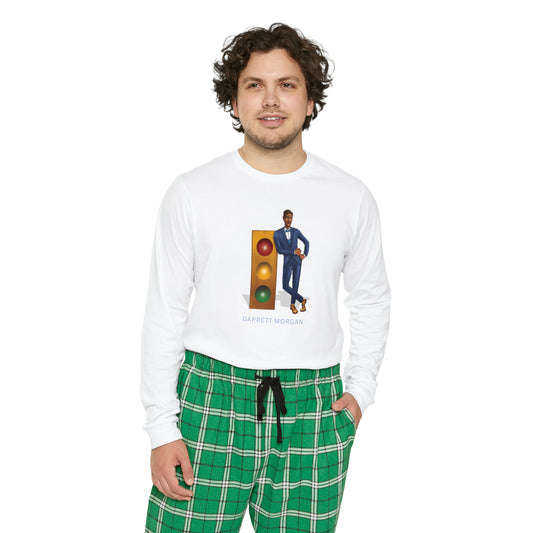 Garrett Morgan Men's Long Sleeve Pajama Set - IMAGINARY WEAR