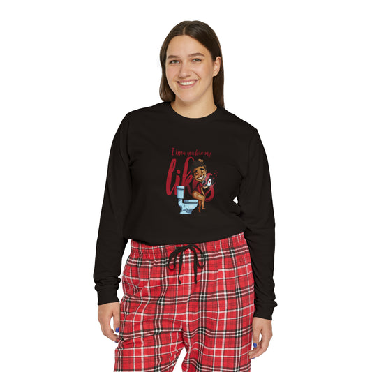 MyLike Women's Long Sleeve Pajama Set - IMAGINARY WEAR
