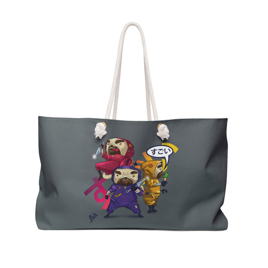 Ninja Pugs Weekender Bag