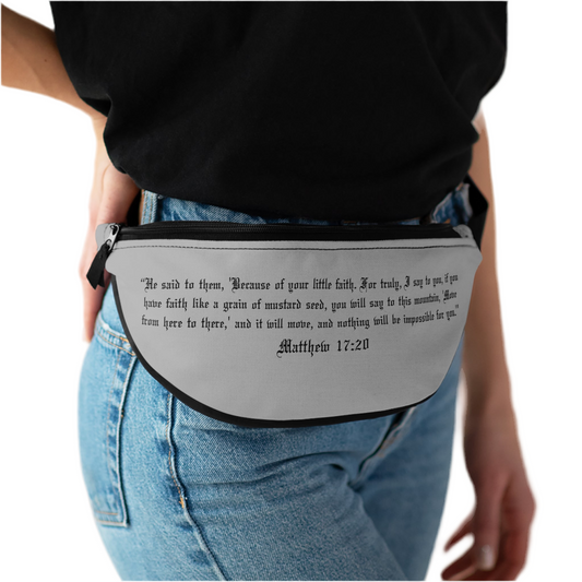 Matthew 17:20 Fanny Pack - IMAGINARY WEAR