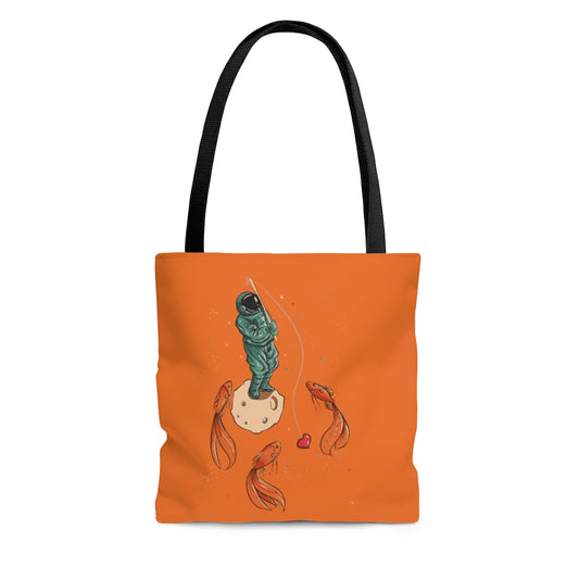 Fishing Astronaut Tote Bag - Imaginary Wear